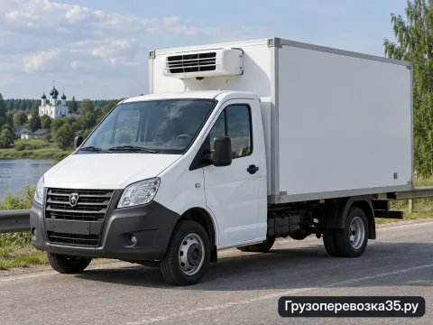 Газель-рефрижератор · Рефрижератор — перевозчик Максим, Вологда
